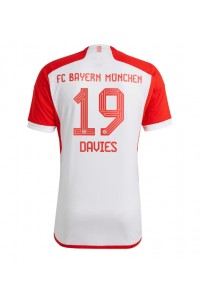 Fotbalové Dres Bayern Munich Alphonso Davies #19 Domácí Oblečení 2023-24 Krátký Rukáv